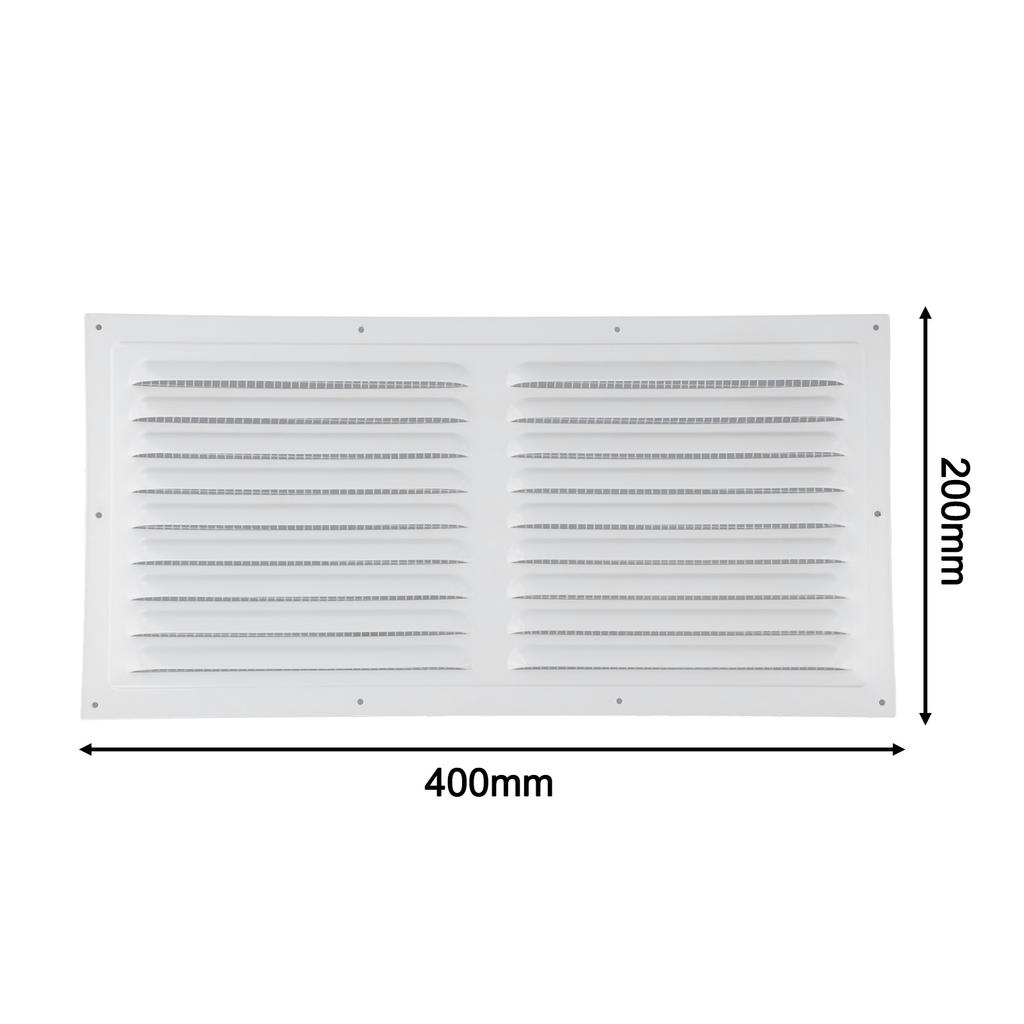 Ventilation Grille Grille Cover With Mesh Epoxy Coated Erosion Resistant Long-lasting Performance Rust Resistant