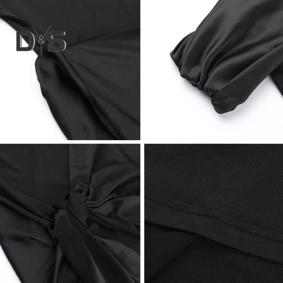 Abendkleid für Damen, schräger Halsausschnitt, schulterfrei, ärmellos, plissiert, Schnürung, Schärpendekor, unregelmäßiges Design, schmale Passform, Abschlussball, Party, Maxikleid, Sommerkleid