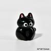 2 Stück Cartoon Harz Niedlich Korn Luo Xiaohei Zhanji Kleine Schwarze Katze Tier Dekoration Kreativ Schreibtisch Auto Kleine Dekoration Handwerk