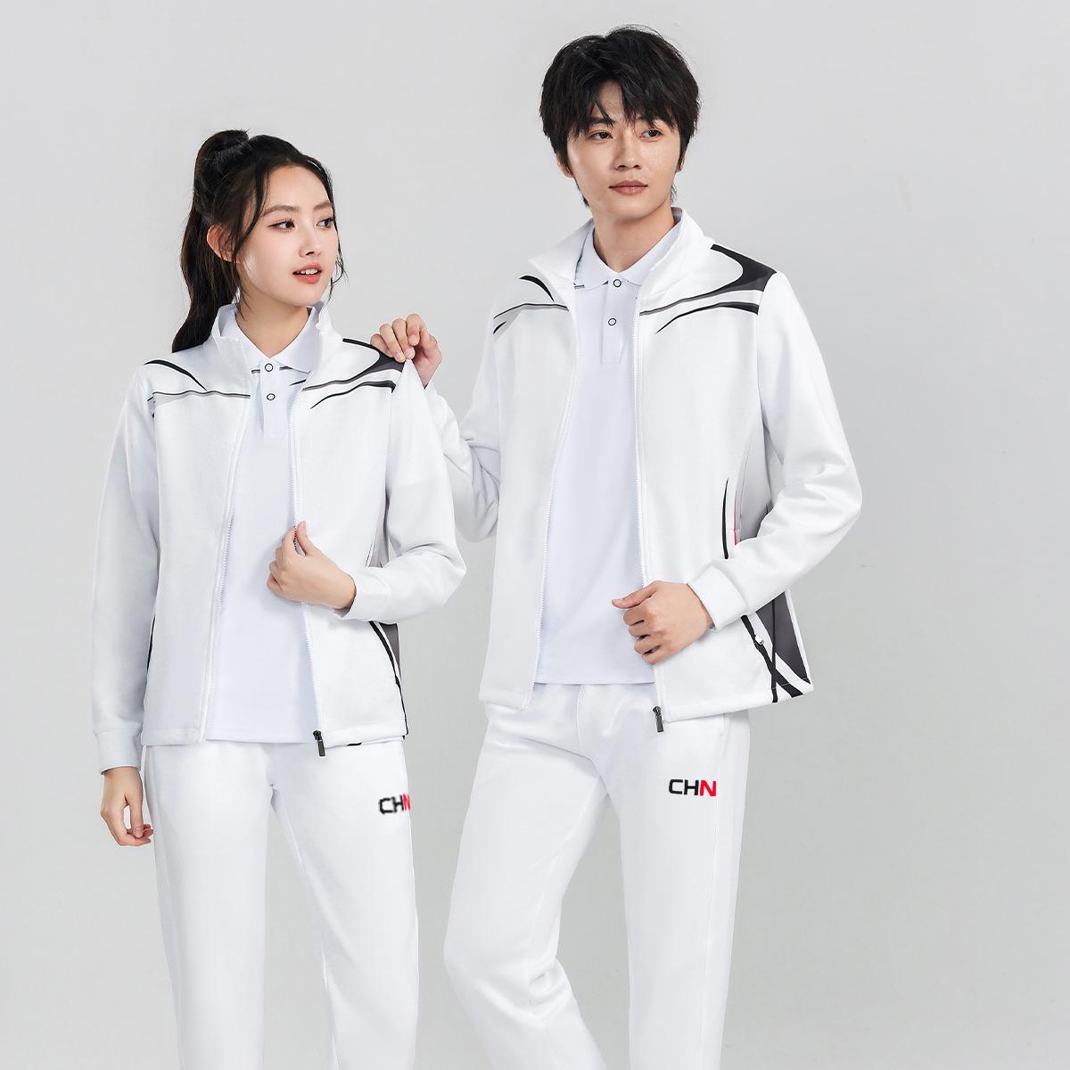 Unisex Spring  Autumn Sports Suit for Couples – Running, Walking, Training, Team Uniform for Sports Events. XL-170
