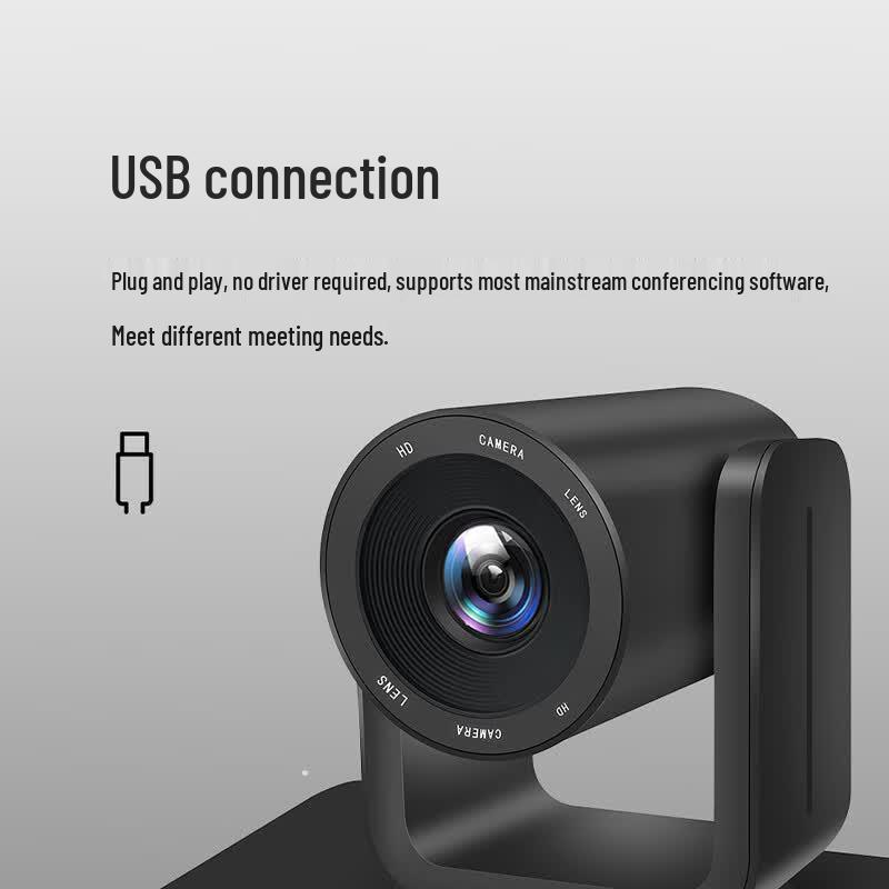 ThinkPlus Lenovo SX-HD15SG+ 10x Zoom AI-Tracking PTZ Conference Camera (CN version)