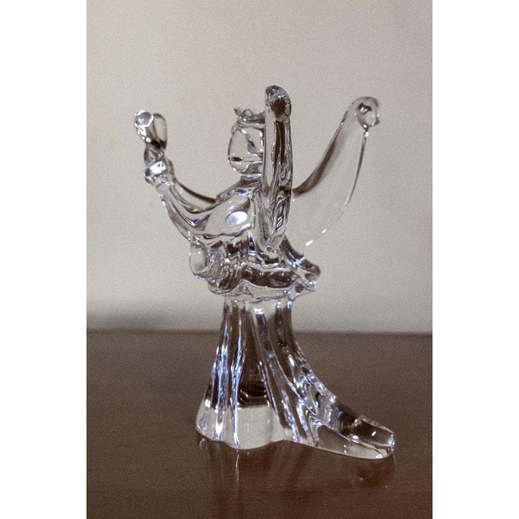 Used Good condition Baccarat Angel Crystal