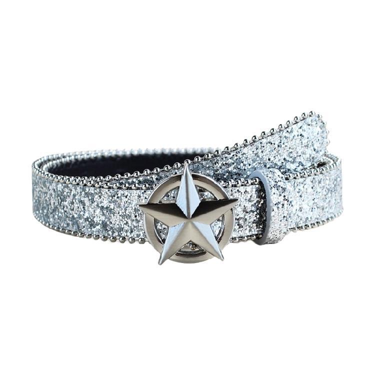 Blingbling Glitter Waist Belt for Street Dance Jean Casual Wear Trendy