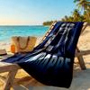 Star Player Kylian Mbappé Beach Towel Super Soft Microfiber Quickdry Fabric Comfortable Lightweight