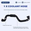 Compatible Coolant Hose for 07-19 BMW X5 X6 E70 E71
