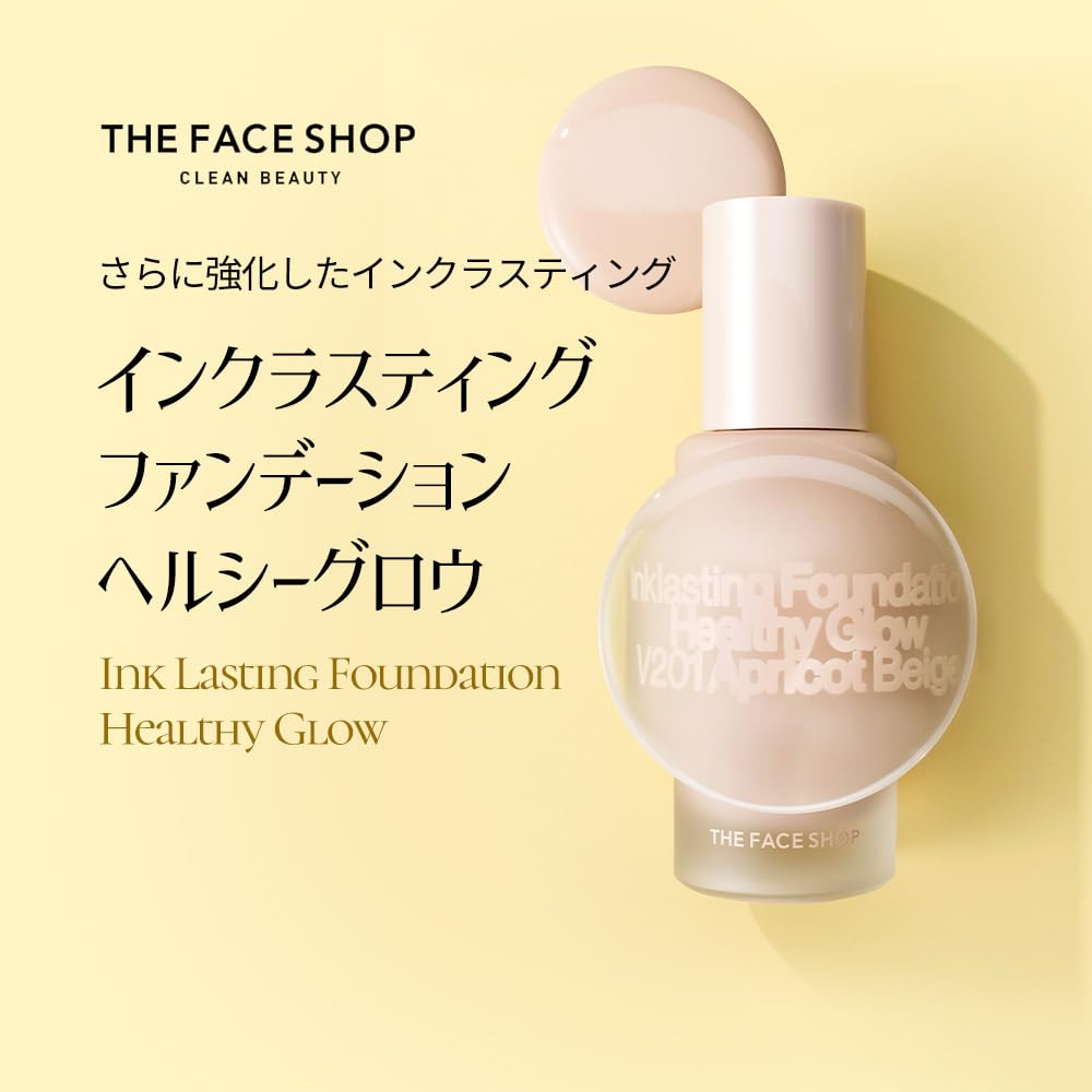 THE FACE SHOP Ink Lasting Foundation Healthy Glow 35ml #V103