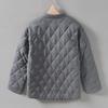 L113 Men's Retro Chinese Stand Collar Casual Cotton Coat