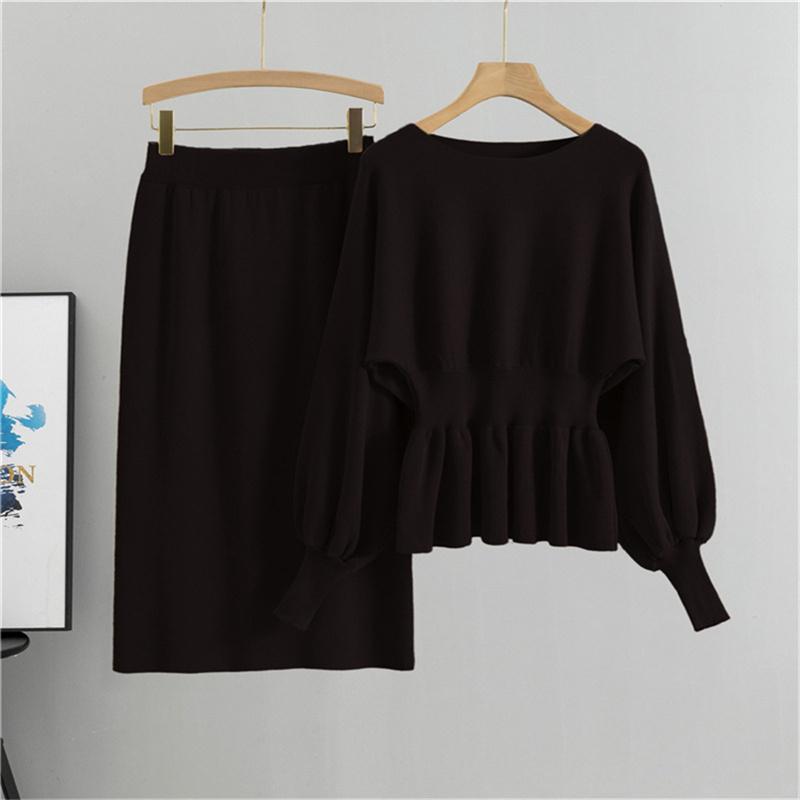 

Весенне-осенний женский комплект из двух предметов: блузка с рукавами-фонариками и юбка-карандаш. Стильный темпераментный комплект. One Size