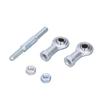 2pcs Adjustable Length Steering Tie Rod 80mm Length ATV Steering Components  For Go Kart