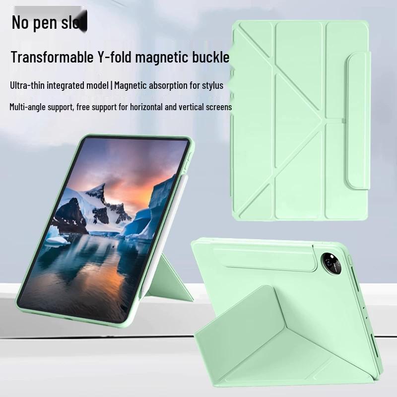OPPO Pad 6 Series Y-fold Buckle Mini 8.8 Silicone Flip Cover Air 5 Protective Case