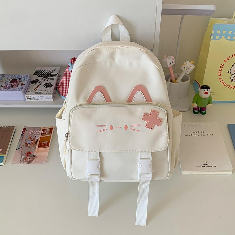 Schoolbag high-value new campus style cute student bag girl soft girl travel backpack go out to play small backpack