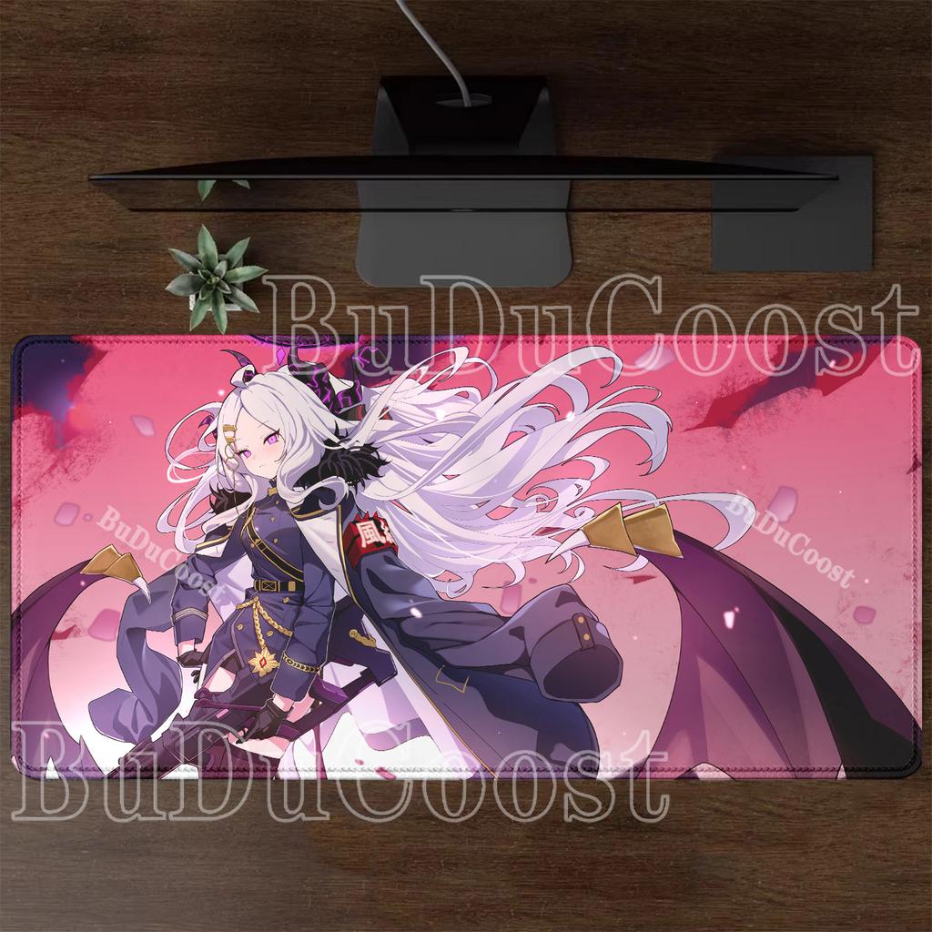 HD Printing Blue Archive Sorasaki Hina Large Mousepad Non-slip XXL Mouse Pad Keyboard Kawaii Anime Girl Overlock Office Desk Mat