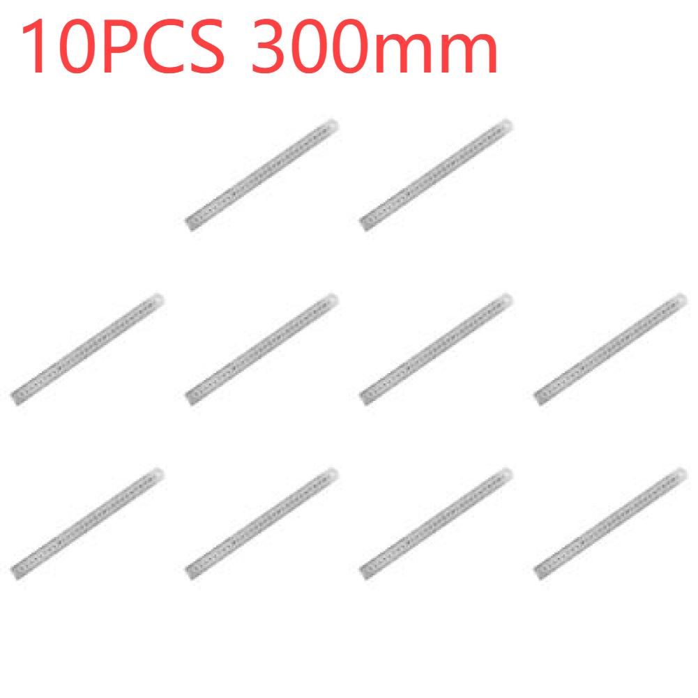 15-50Cm Stainless Steel Ruler Metal Straight Ruler Stationery Drafting Supplies Hand Tools Precision Double Sided Measuring Tool