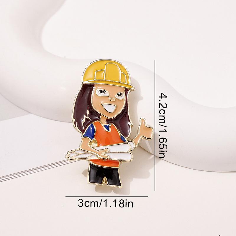 1 Stück Stoffzubehör Festivals Lehrer Krankenschwestern Polizist Geschenke für Freunde in verschiedenen Berufen Unisex