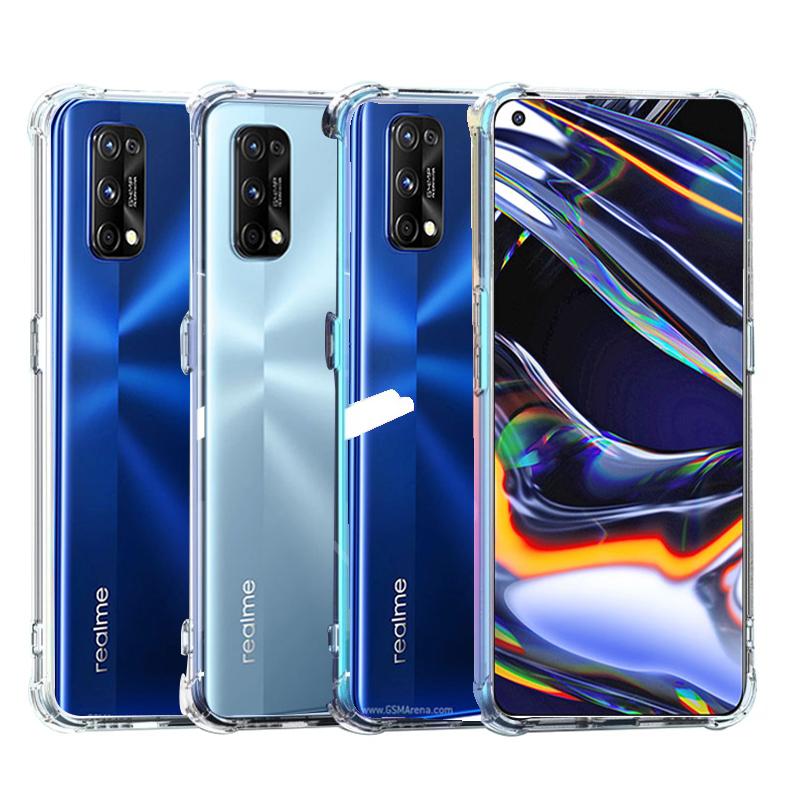 Ultra Thin Clear Soft Transparent Phone Case for OPPO Realme 8Pro 7Pro 6Pro 7 5G 7i Global Back Covers Real Me 6 7 8 Pro 7 I 75g