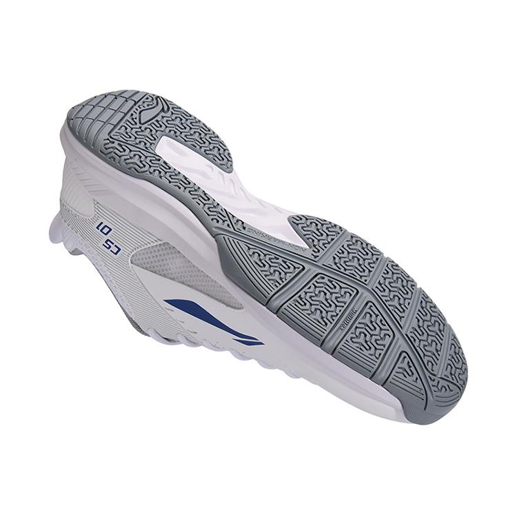 LiNing Feather Cushioning, Abrasion Resistant, Breathable, Lightweight Low Top Badminton Shoes Unisex Standard White AYTS034-2