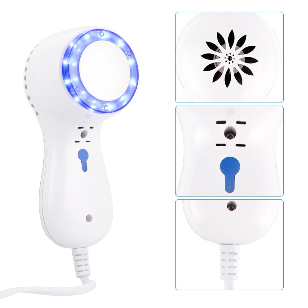Skin Cooling Machine Cold Compress Blue Photon Calming Care Skincooler Facial Ice Cooler Reduce Edema Swelling Shrink Pore Calm