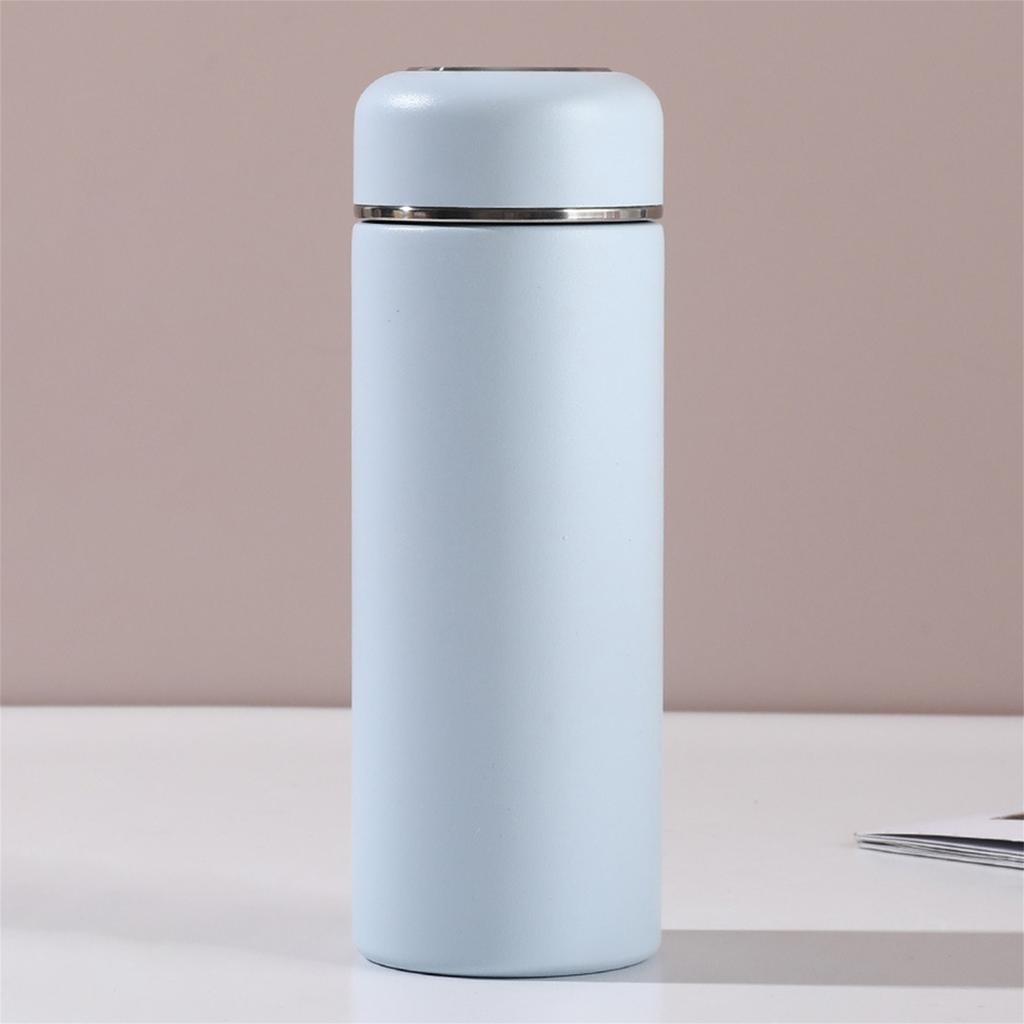 Double-Walled Stainless Steel Water Bottle with Vacuum Insulation Leak-Proof Lid and Temperature Retention for Hot or Cold