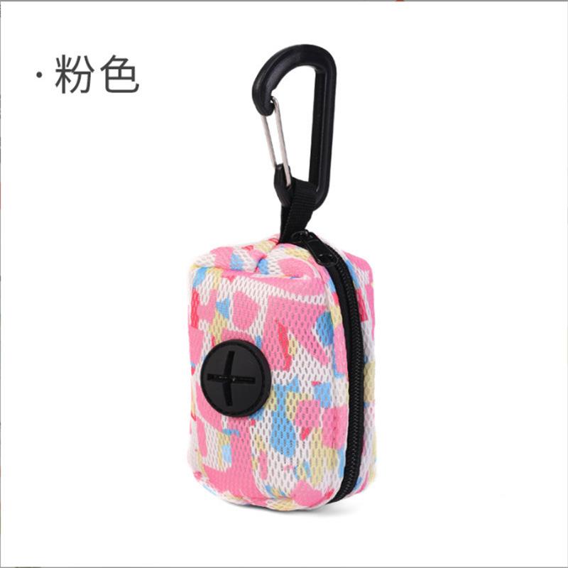 Dog Poop Bag Dispenser Hangingable Dog Poop Bag Holder Poo Bags Dispenser for Dogs Walking Garbage Bags Dispensers Pet Supplies