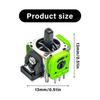 2Pcs Metal Analog Joysticks Module 3D Gaming Rocker for P4/P4 Professional/XONE Controllers 3Pin  Enhances Grip