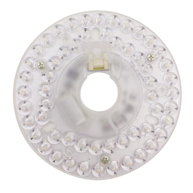 סט רפורמה למאוורר תקרה LED 18W אור מאוורר מתכוונן החלפה התקנה קלה 220V נורת חיסכון באנרגיה