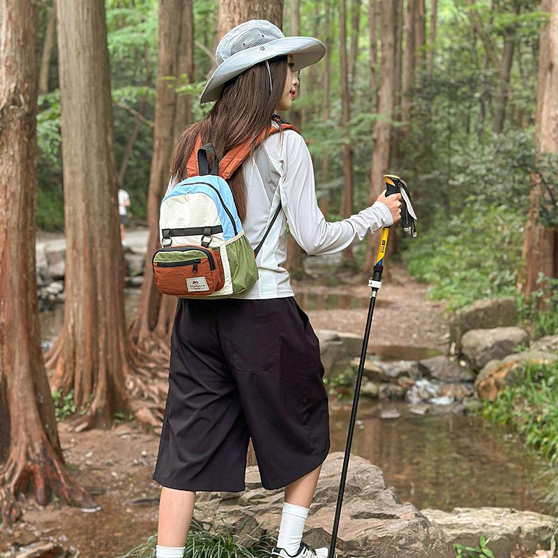 New Mountain Series Color Block Lightweight Sports Backpack - Breathable, Foldable & Ideal for Travel and Mountaineering