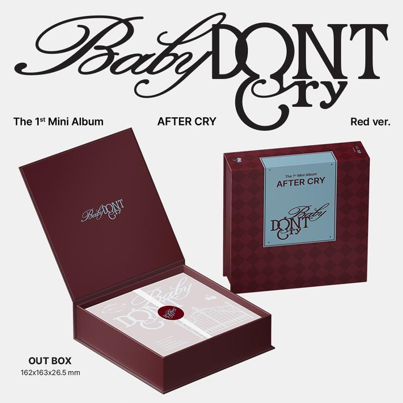 BABY DONT CRY – 1st Mini Album AFTER CRY (Pink Ver. / Red Ver.)