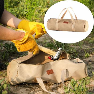 Cylindrical Bag Wind Rope Storage Bag Large-Capacity Tent Stakes Bag Outdoor