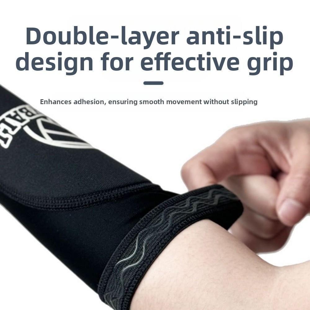 1Pair Elastic Volleyball Arm Sleeves Breathable Forearm Sleeves Sports Arm Guard  Training