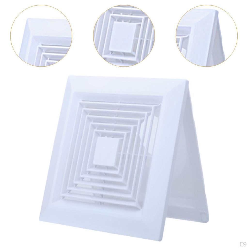 Square Air Vent Cover Conditioner Outlet Exhaust Fan Grille for Factories