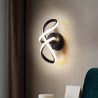 LED nástěnná lampa, moderní a módní obývací pokoj, ložnice, noční lampa, lampa na schodiště a do uličky