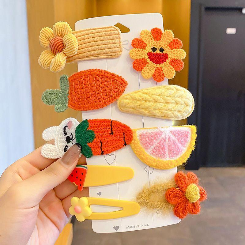 

Autumn/Winter 2025 Lambswool Plush Hair Clip: Cute BB Clip Headwear for Women & Children