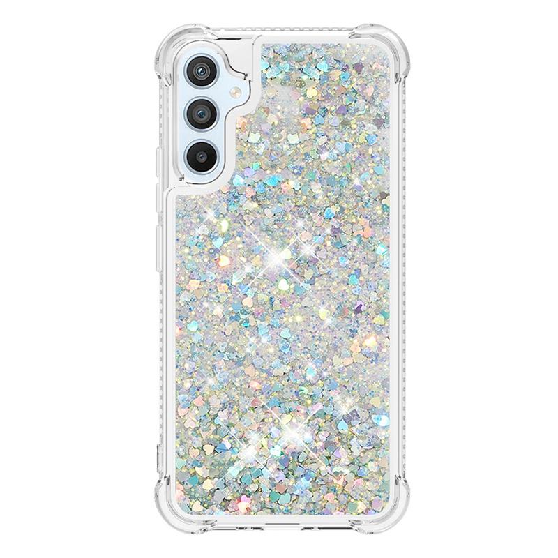 Custodia A54 A34 A14 5G Cartone Animato Glitter Sabbia Mobile Liquida Per Samsung Galaxy A54 A34 A14 5G A24 A04S A 04 A04E Custodia per Telefono Funda