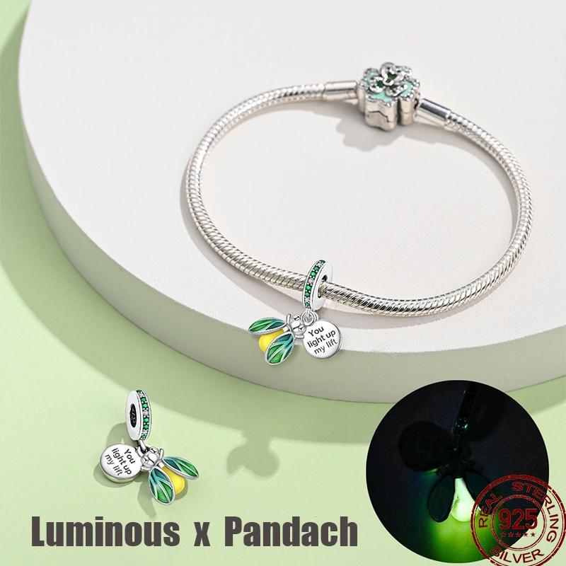 Luminous Firefly Star Moon Cherry Catcopper Pendant Beads 3Mm Diy For Women Exquisite Jewelry Making Gift