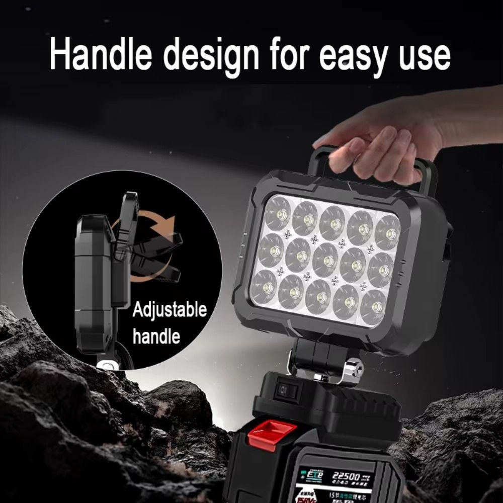 15 Beads LED Working Light Portable LED Spotlight New LED Working Lamp  Camping