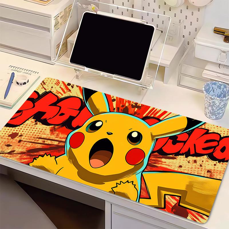Mouse pad gaming accessories Computer keyboard gamer Designed specifically for e-sports Gamer Cabinet P-Pokemon Pikachu Mousepad