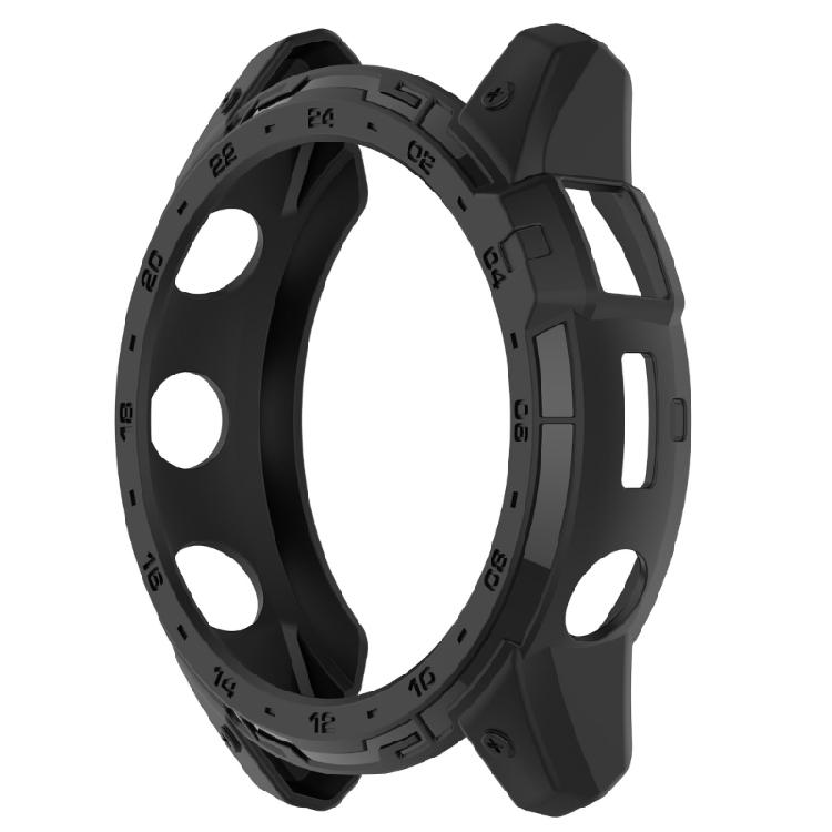 

Full Coverage Shell Scratchproof Shockproof Cover for 7 Smartwatch Silicone Case Watch Accessories чёрный