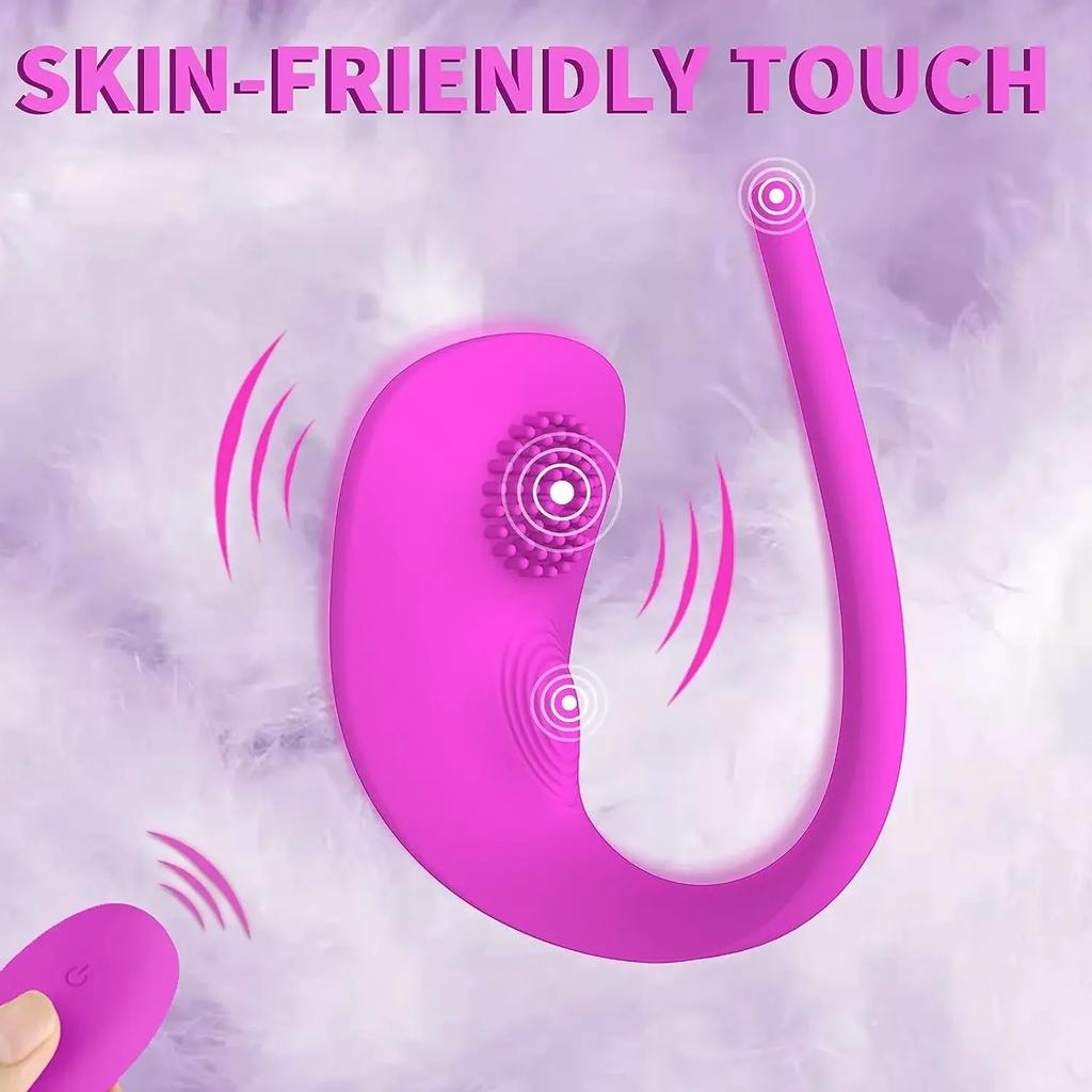 G-Punkt-Vibrator für Frauen, Klitoris- und Vaginal-Dildo-Stimulator, weiblicher Höschen-Vibrator, Masturbator, kabellos, tragbares Sexspielzeug für Frauen
