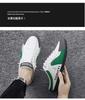 Mens Summer Breathable Mesh Slip On Half Slippers Casual Soft Sole Trendy Outdoor Lazy Shoes
