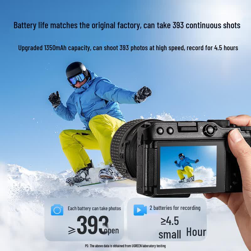 UGREEN EN-EL25 Replacement Camera Battery CN plug (adapter included)