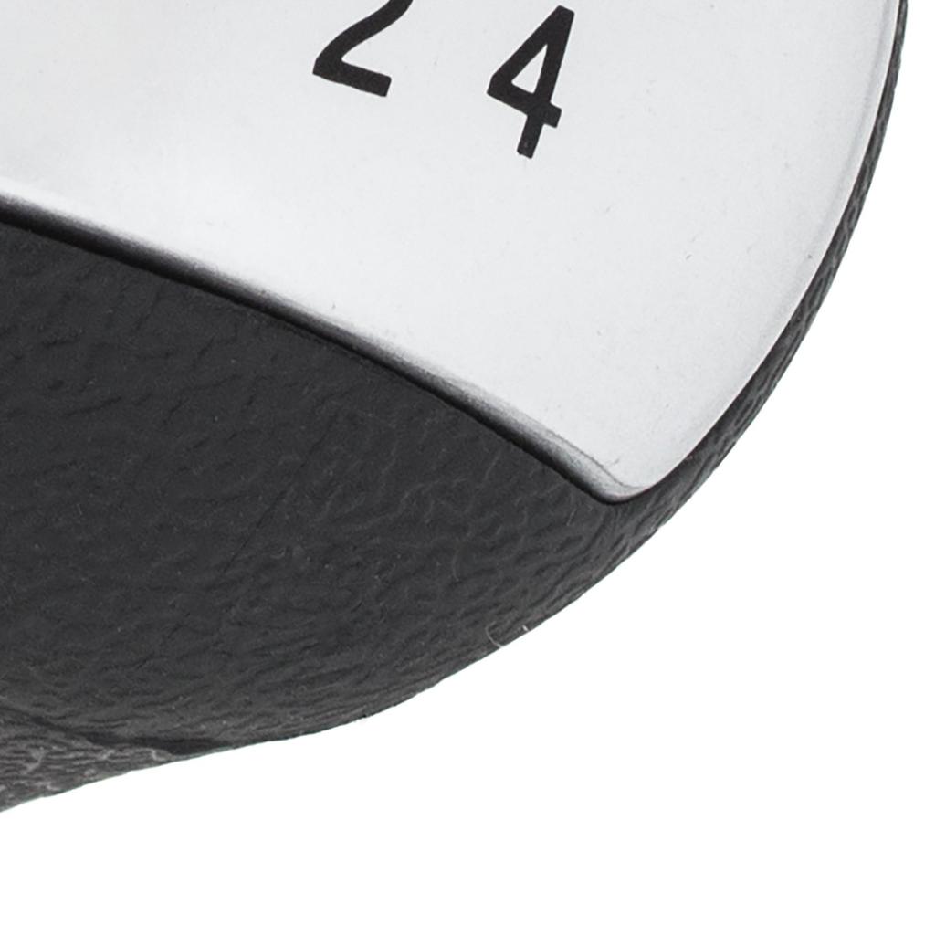 Renault Clio II 01-08 Gear Shift Knob SILVER, Black Pattern