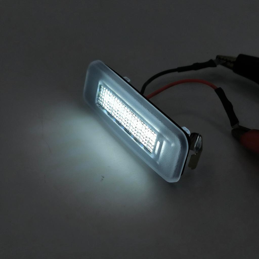 2Pcs For Ford Focus MK1 1998-2005 White LED License Plate Light Number Plate Lamp