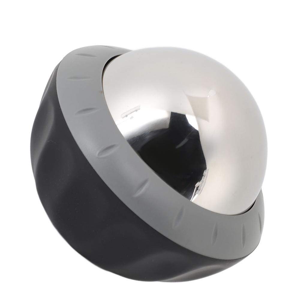 Cryosphere Ice Massage Roller Ball Stainless Steel Cold Hot Compress Deep Tissue Muscle Massager Ball Grey Black