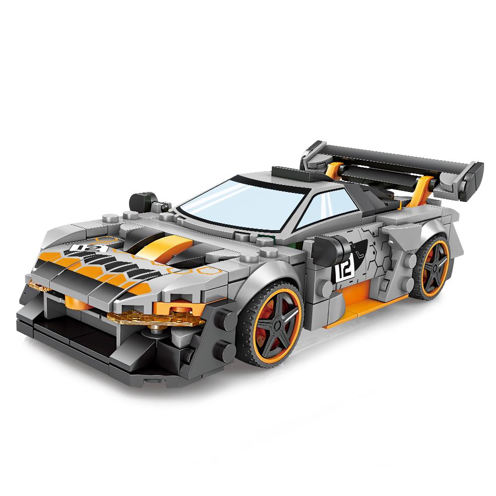 Racing Car Building Sets,Collectible Model Cars Construction Blocks,Buildable Supercar Model Race Car Set for  Adult