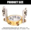 Torches Guide Wheel Roller Guide Wheel Spacers High Speed Steel for Plasma 60A/AG60/SG55 22-45mm