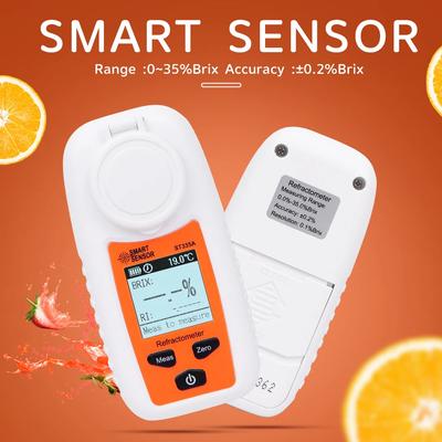 Digital Sugar Refractometer High Precision Brix Meter Portable ATC Sugar Content Detector Brix Refractive Tester for Juice Honey