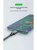 5A Fast Charging USB Elbow Data Cable for Car, Blind Plug, Available in 0.5m and 2m
