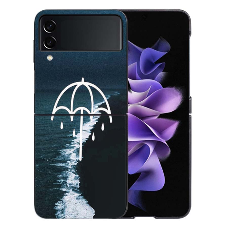 

Bring Me The Horizons Phone Case For Samsung Z Flip 6 7 5G Galaxy Z Flip 5 4 3 5G Cases Shockproof Hard Cover TPU Galaxy Z Flip