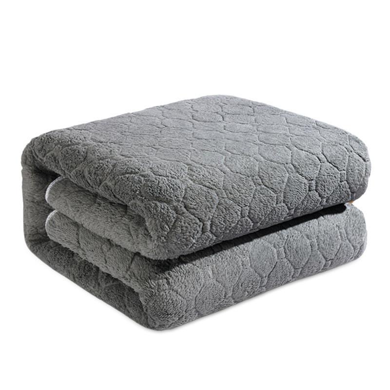 100W Intelligent Timed Dual Control Electric Blanket Thickened Student Dormitory Heating Quilt Household  Temperature Regulating Blanket