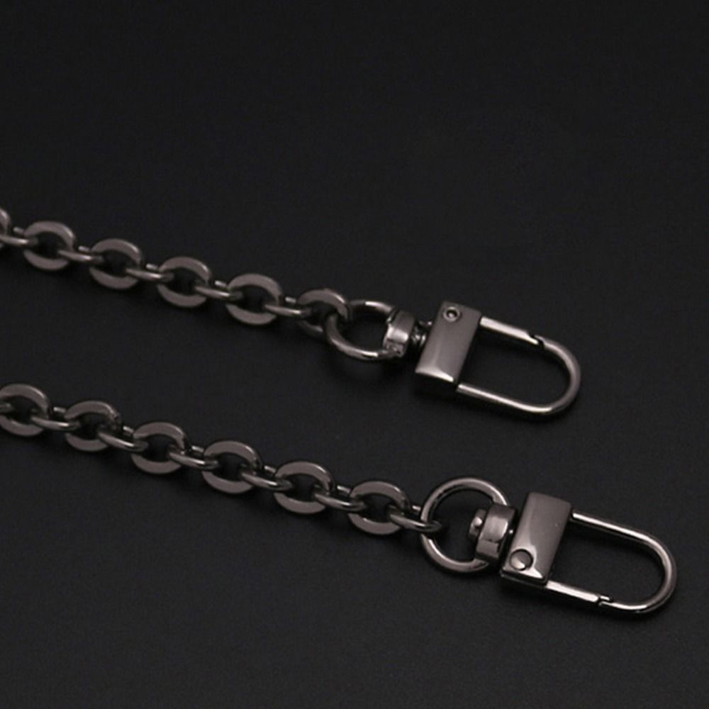 DIY Bag Accessories Gold Silver Black Metal Bag Chains Adjustable Luxury Crossbody Chain Single Shoulder Strap